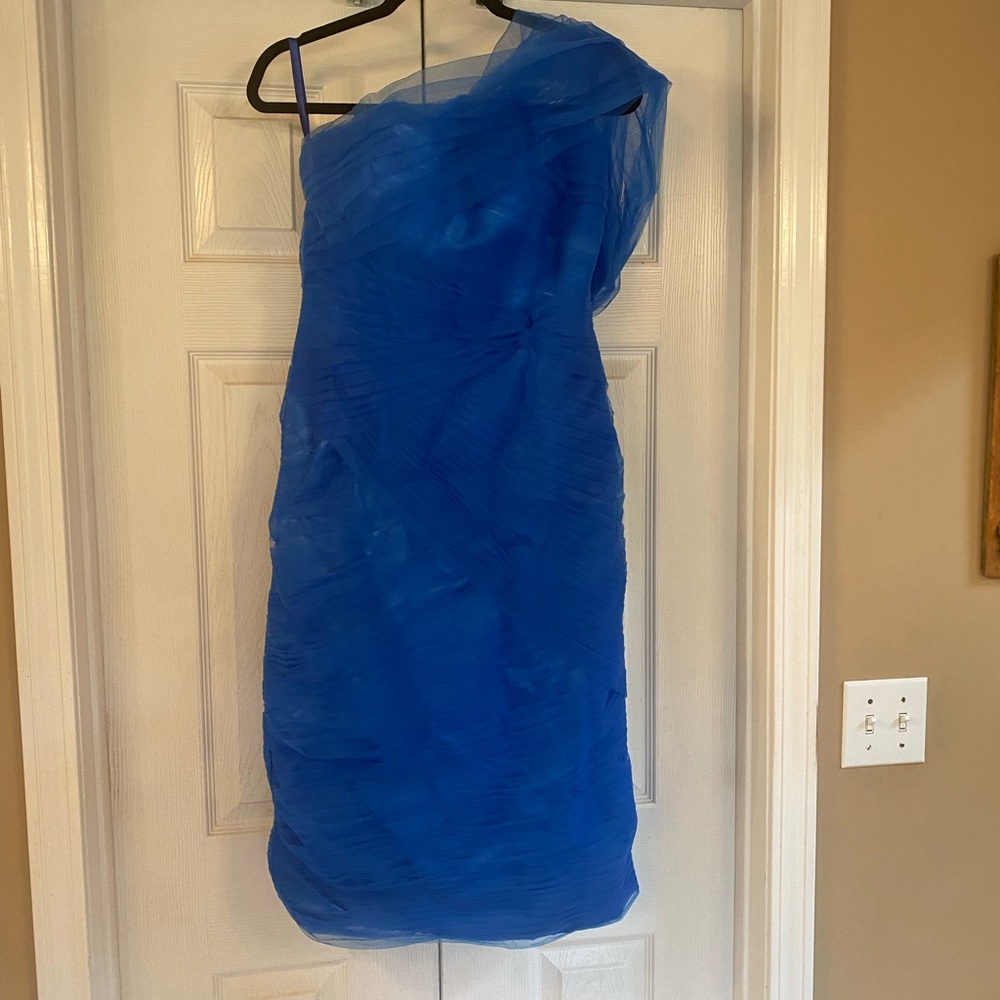 Gorgeous cobalt blue cocktail dress!
